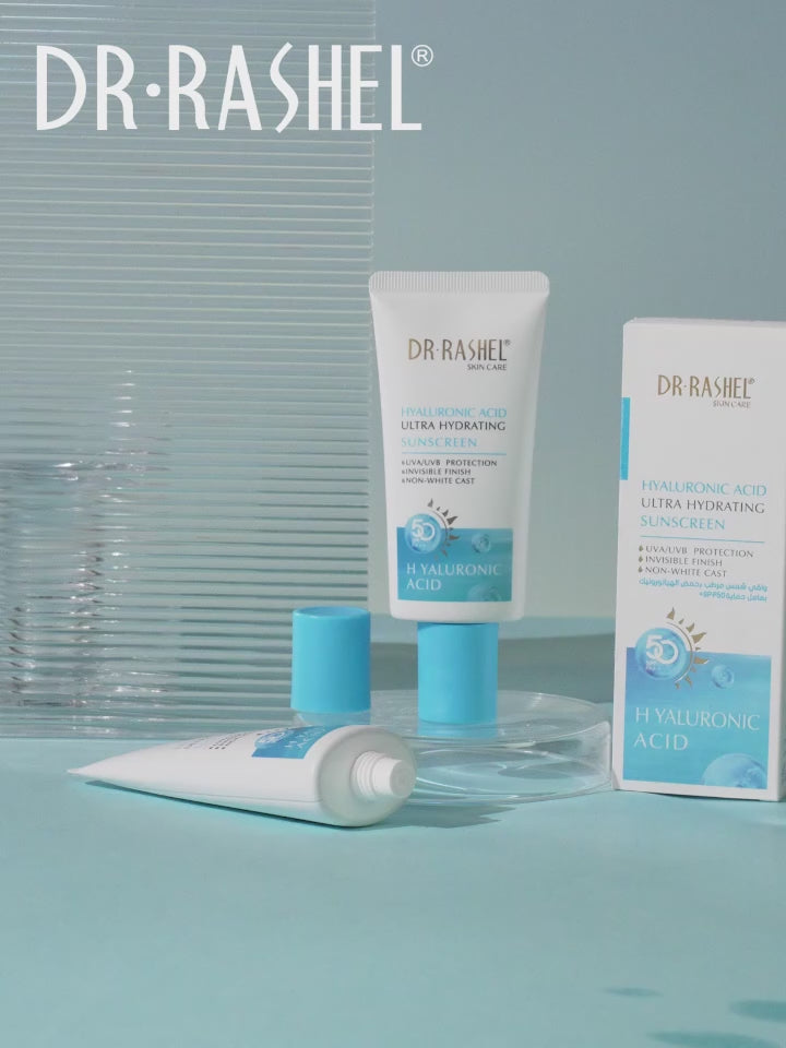 Dr.Rashel Hyaluronic Acid Ultra Hydrating Sunscreen SPF50 - 50g