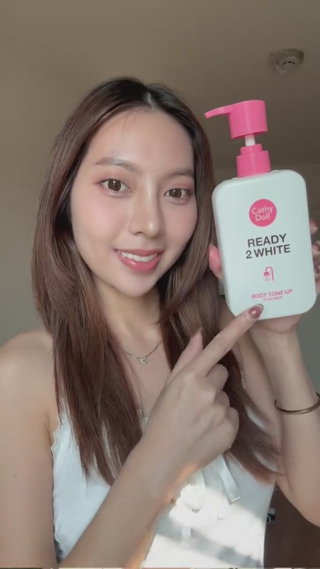 Cathy Doll Ready 2 White Body Tone Up In Shower Thailand - 400ml