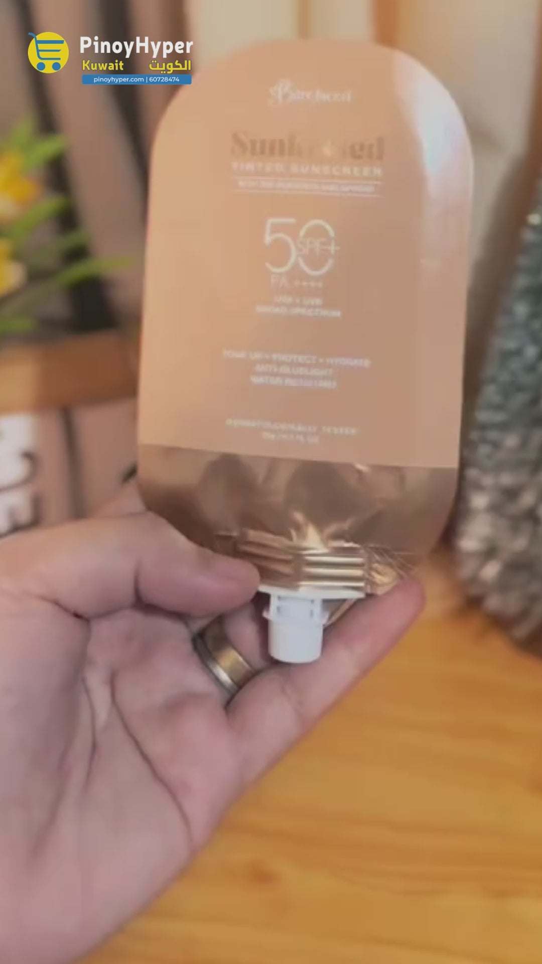 Barefaced Sunkissed Tinted Sunscreen SPF50+ - 20g