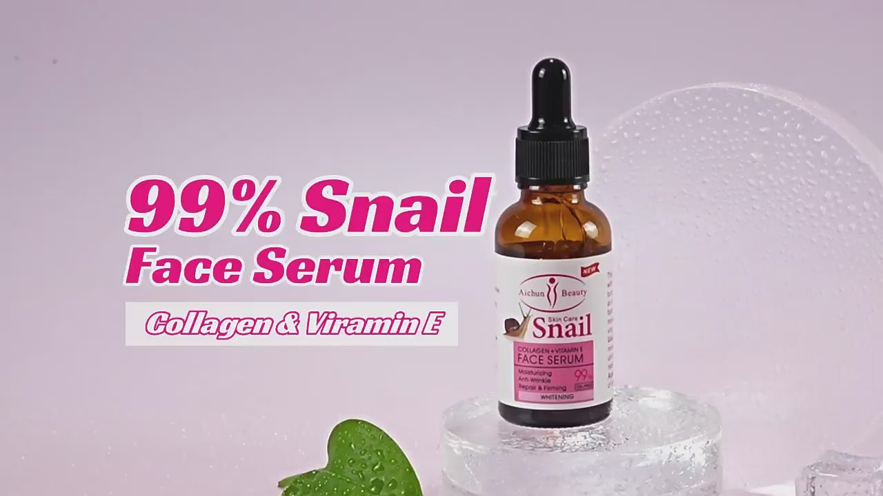 Aichun Beauty Snail Anti Wrinkle Face Serum - 30ml