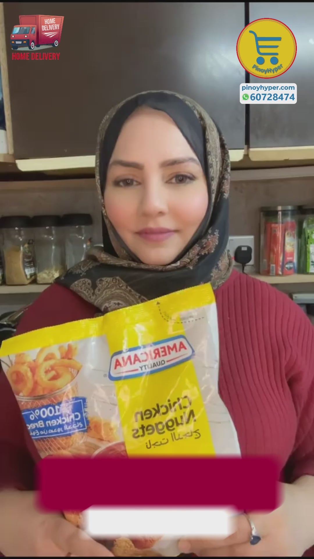 Americana Chicken Nuggets Original - 250g (Frozen)