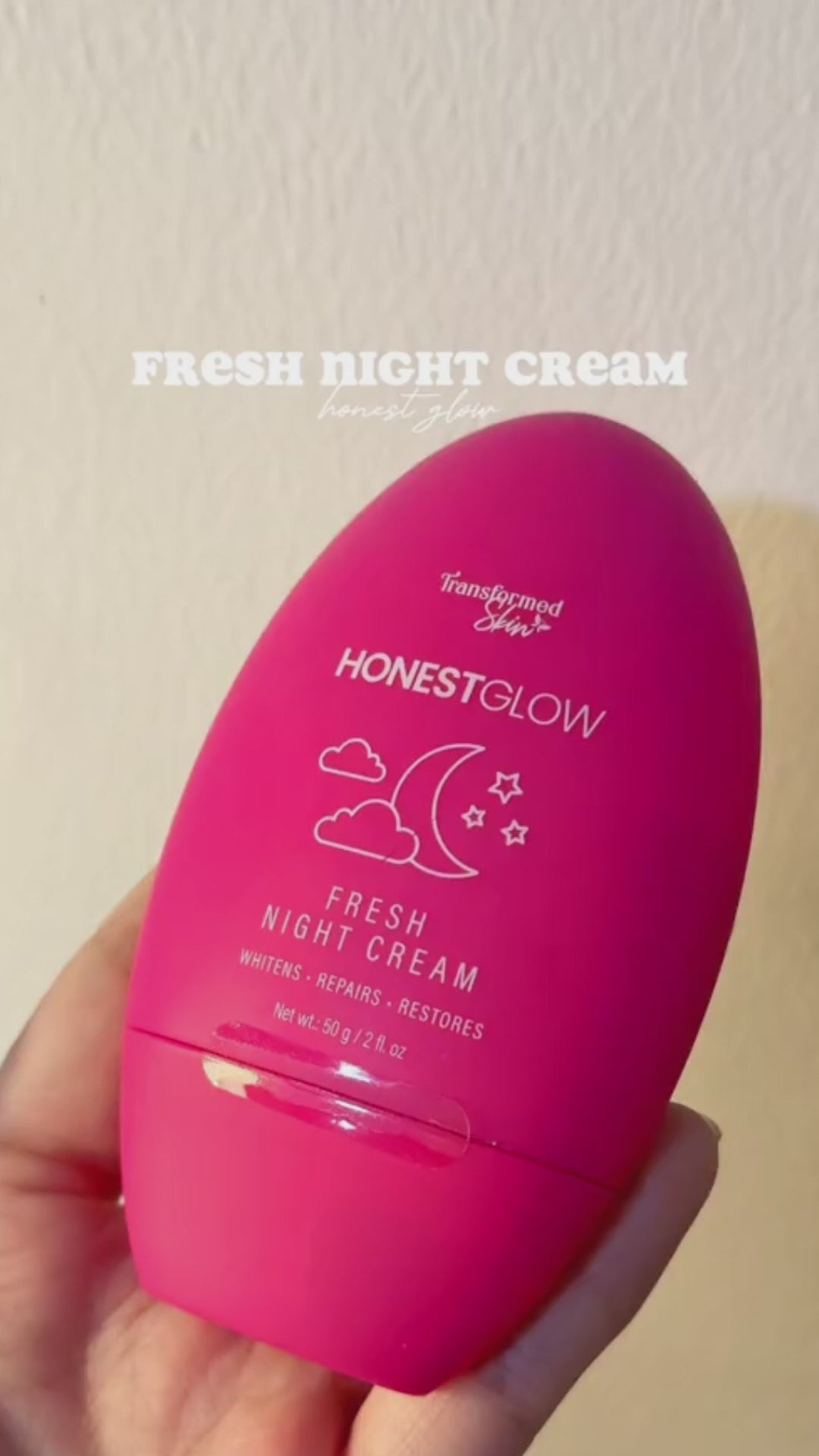 Honest Glow Fresh Night Cream - 50g