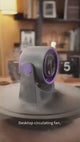 Portable Digital Display High Speed Desktop Fan