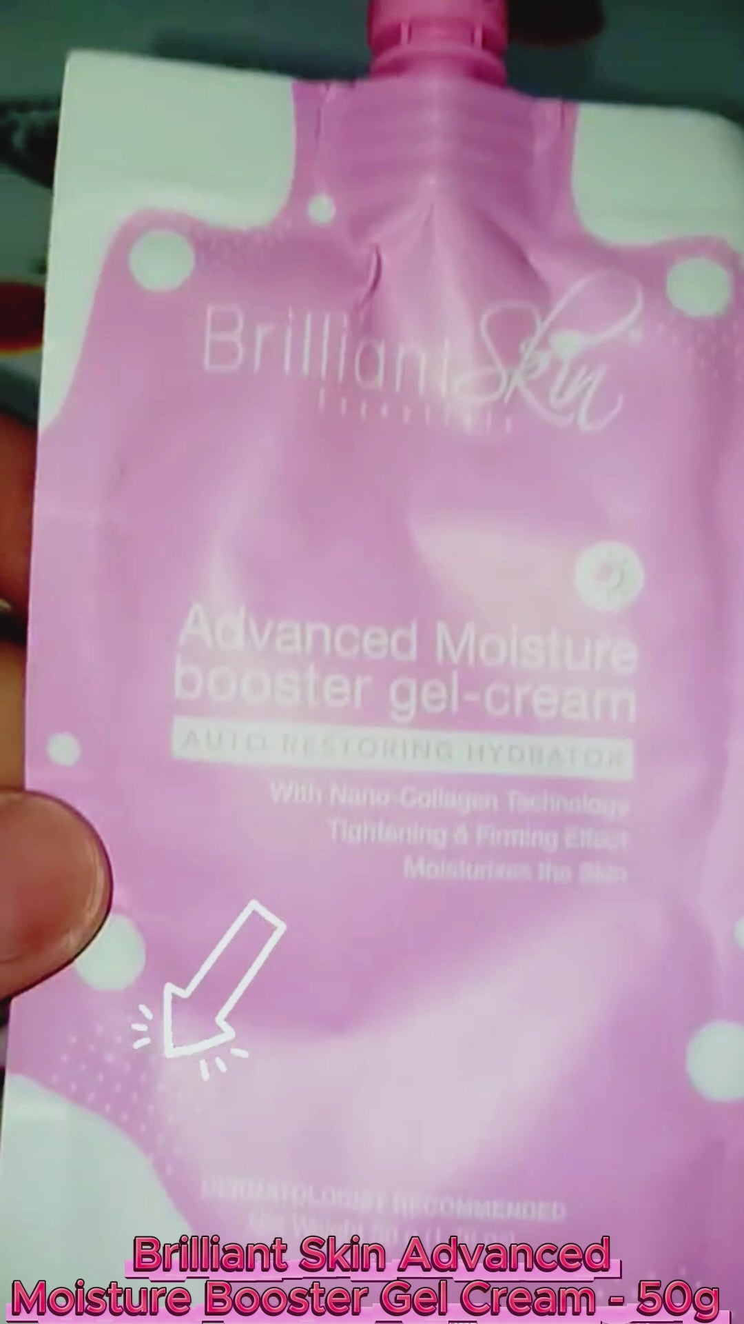 Brilliant Skin Advanced Moisture Booster Gel Cream - 50g
