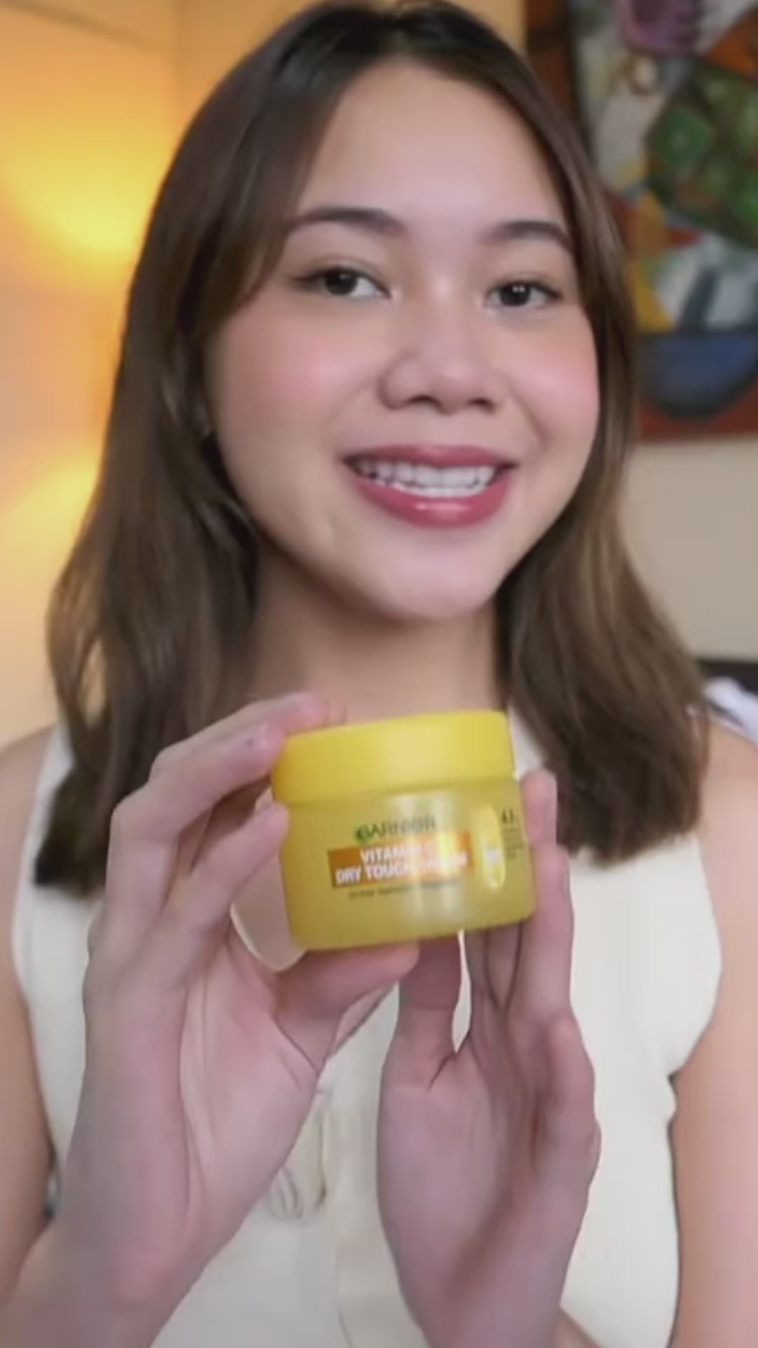 Garnier Vitamin C Dry Touch Cream - 30ml