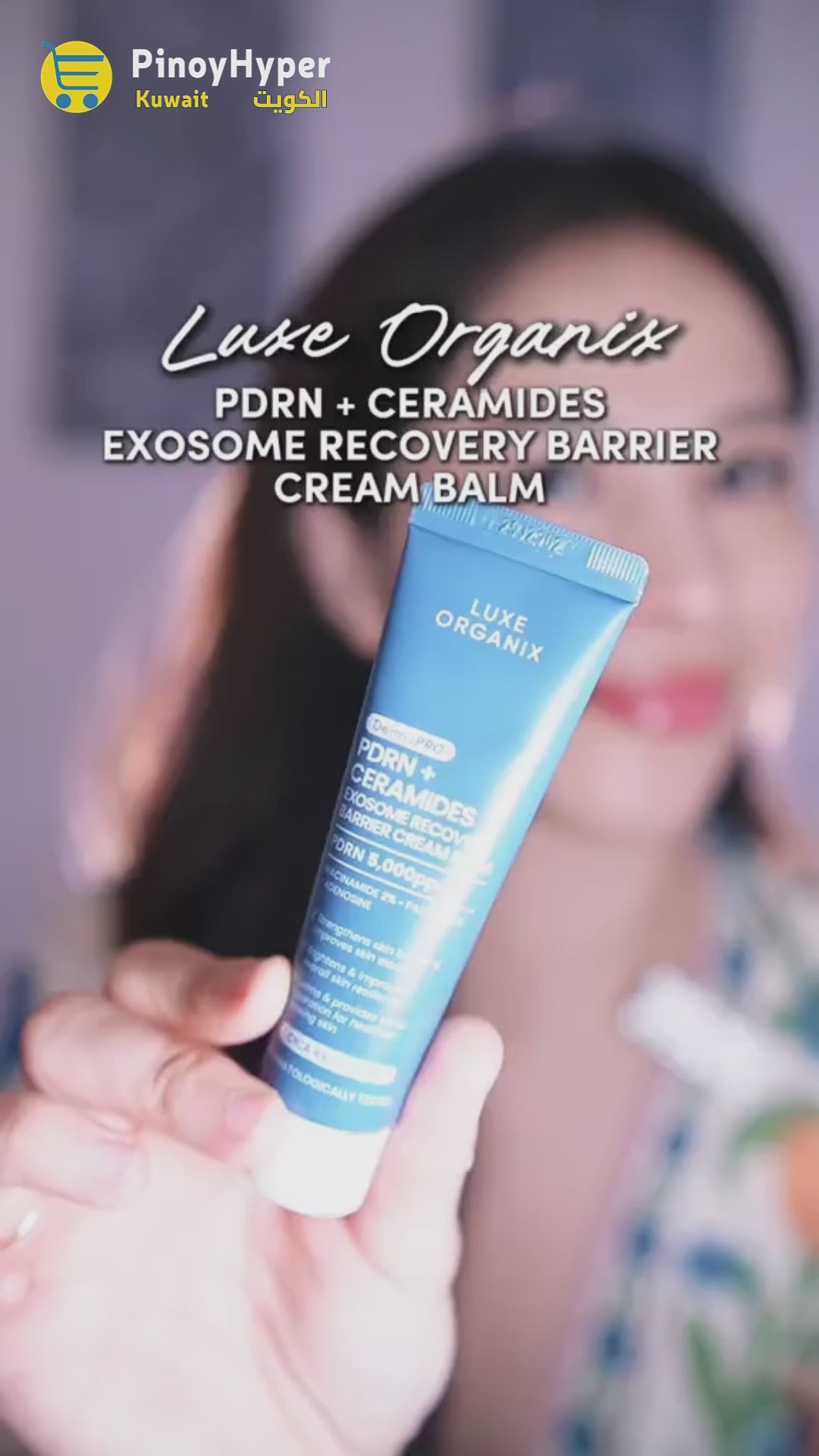 Luxe Organix PDRN + Ceramides Exosome Recovery Barrier Cream Balm - 30g