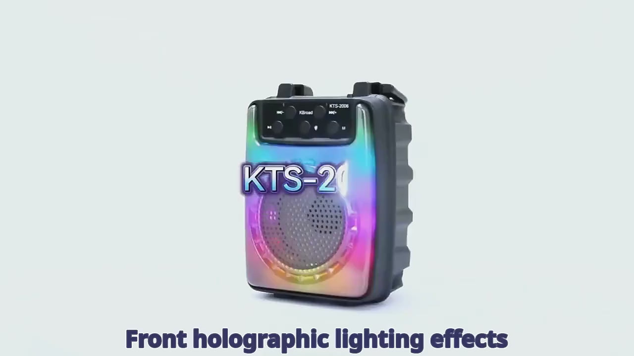 Kbroad Flame Light Portable Wireless Speaker KTS-2006