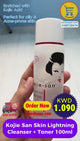 Kojie San Skin Lightning Cleanser + Toner 100ml