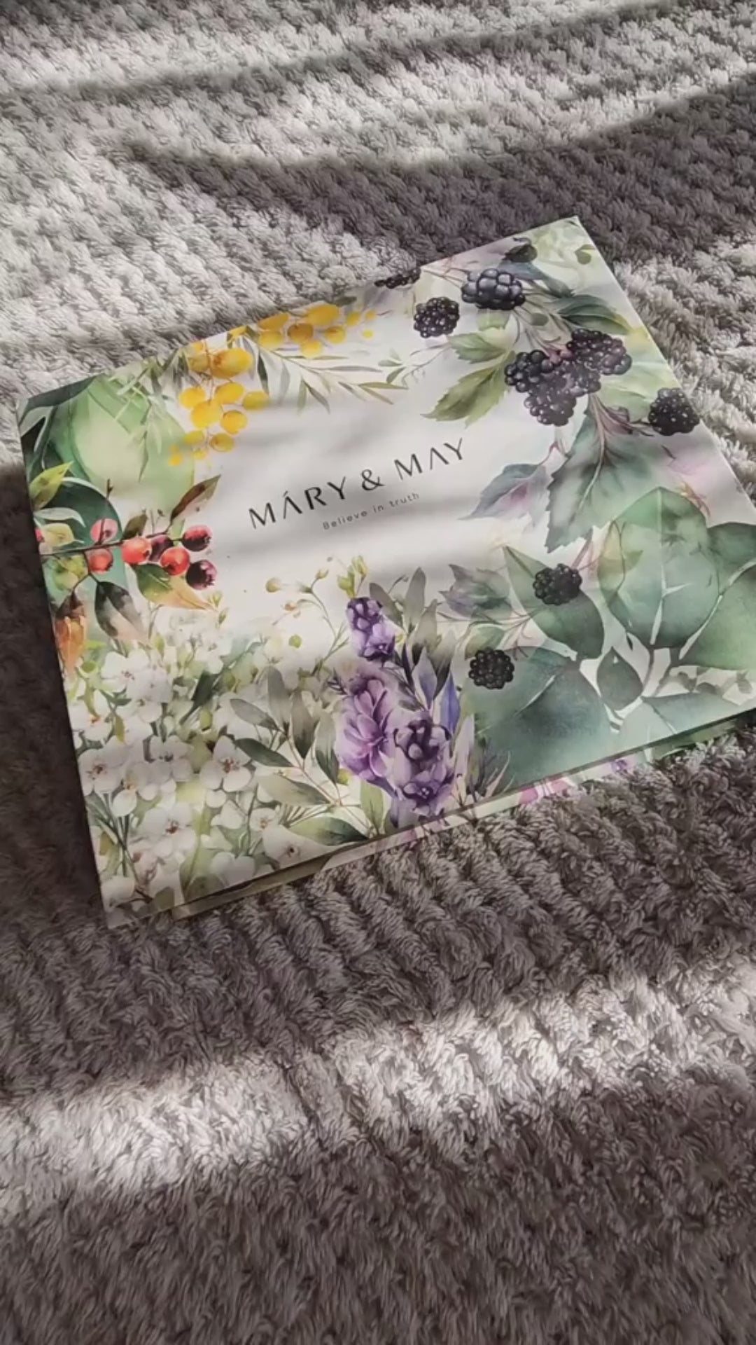 Mary & May Soothing Gel + Blackberry Cream Duo Set - 100g × 2Pcs
