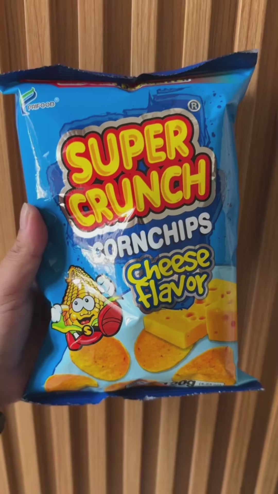 Super Crunch Corn Chips Cheese Flavor - 55g