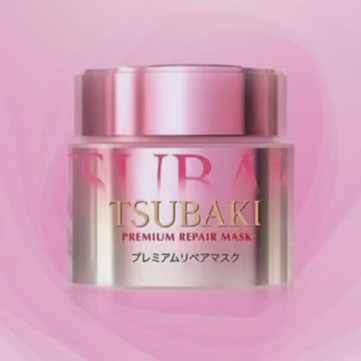 Shiseido Tsubaki Premium Repair Hair Mask Pink Camellia - 180g
