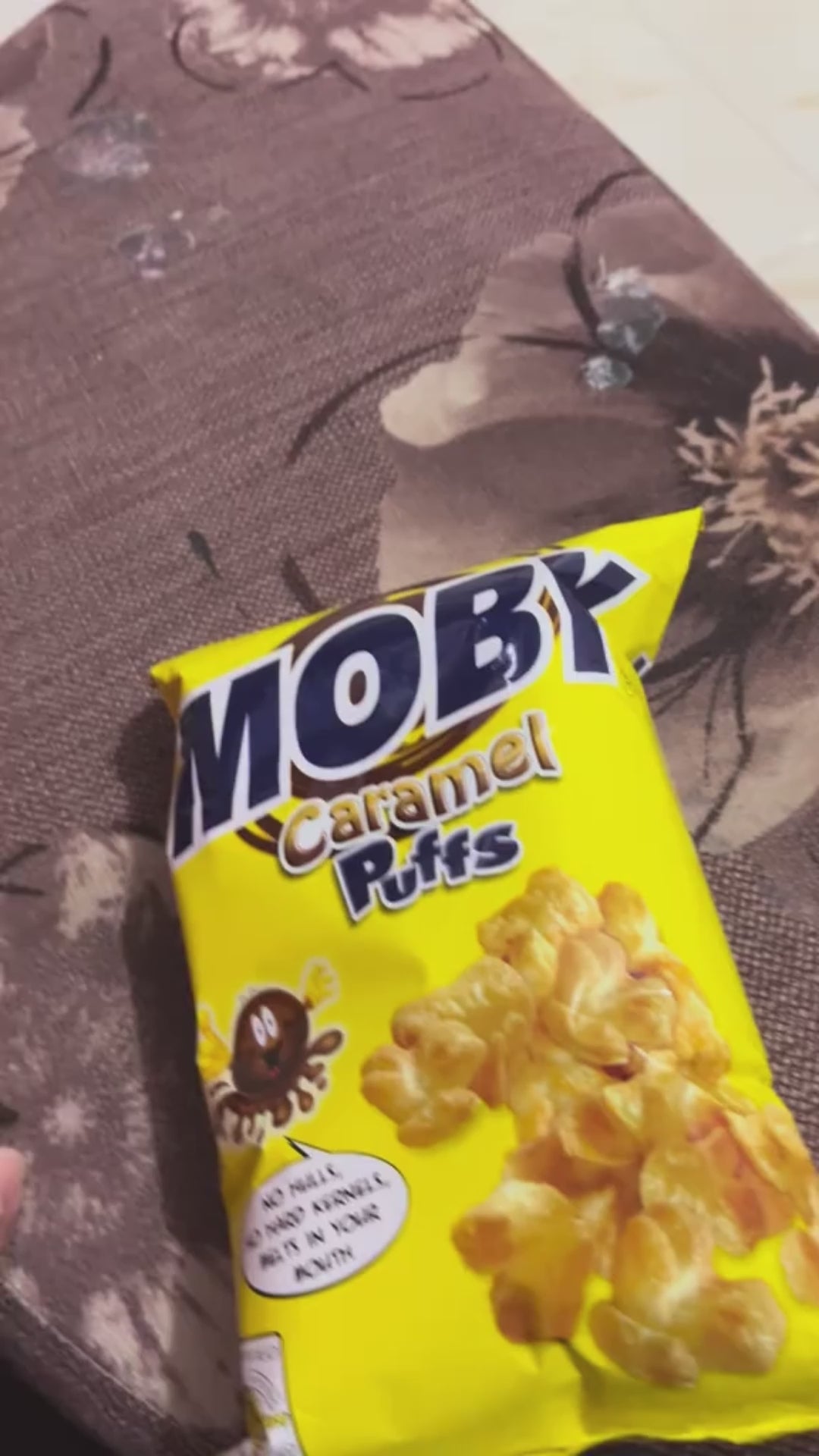 Moby Caramel Puffs 60g - Nutri-Snack