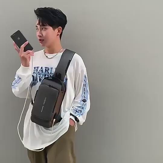Fashion Waterproof Bag with USB
