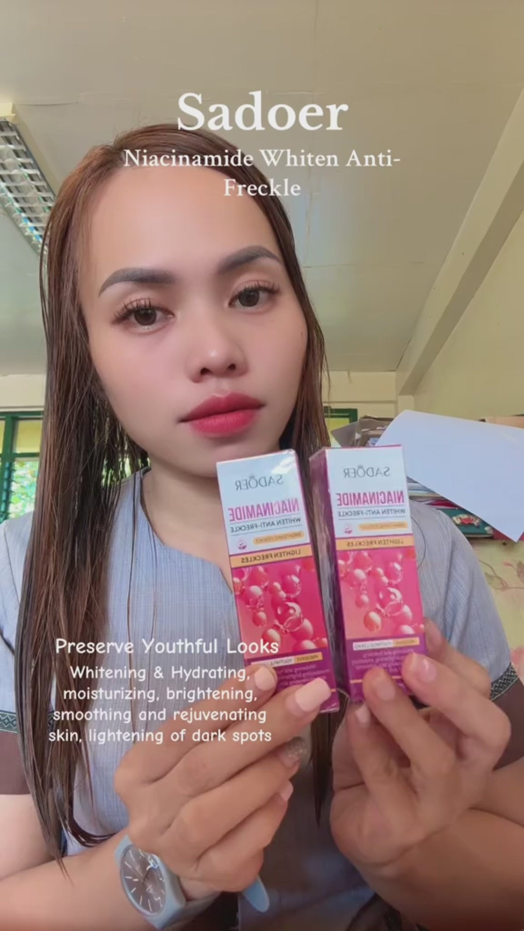 Sadoer Niacinamide Whiten Anti-Freckle Face Serum - 30ml – Pinoy