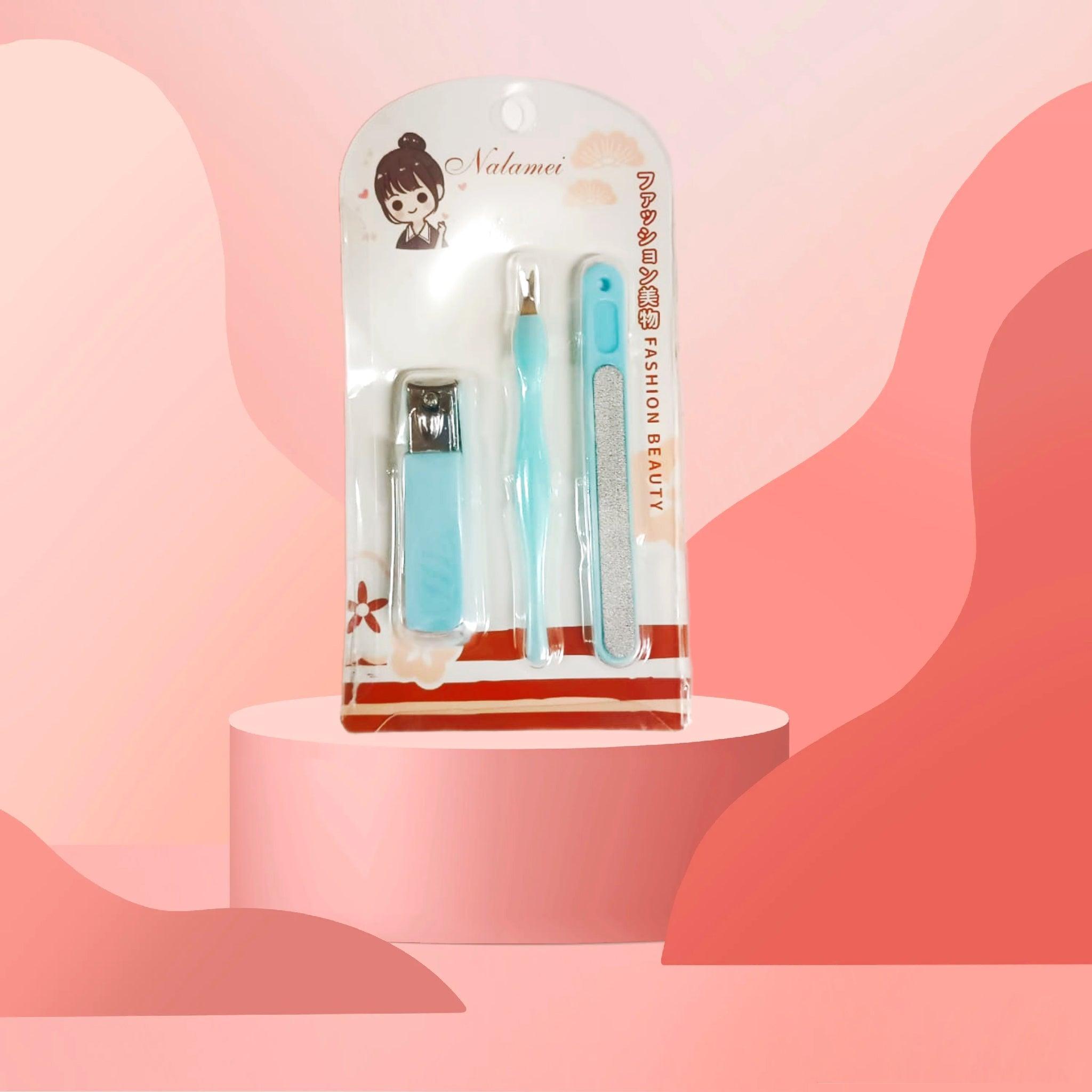 Professional Nail Manicure Pedicure Set - 3Pcs - Pinoyhyper