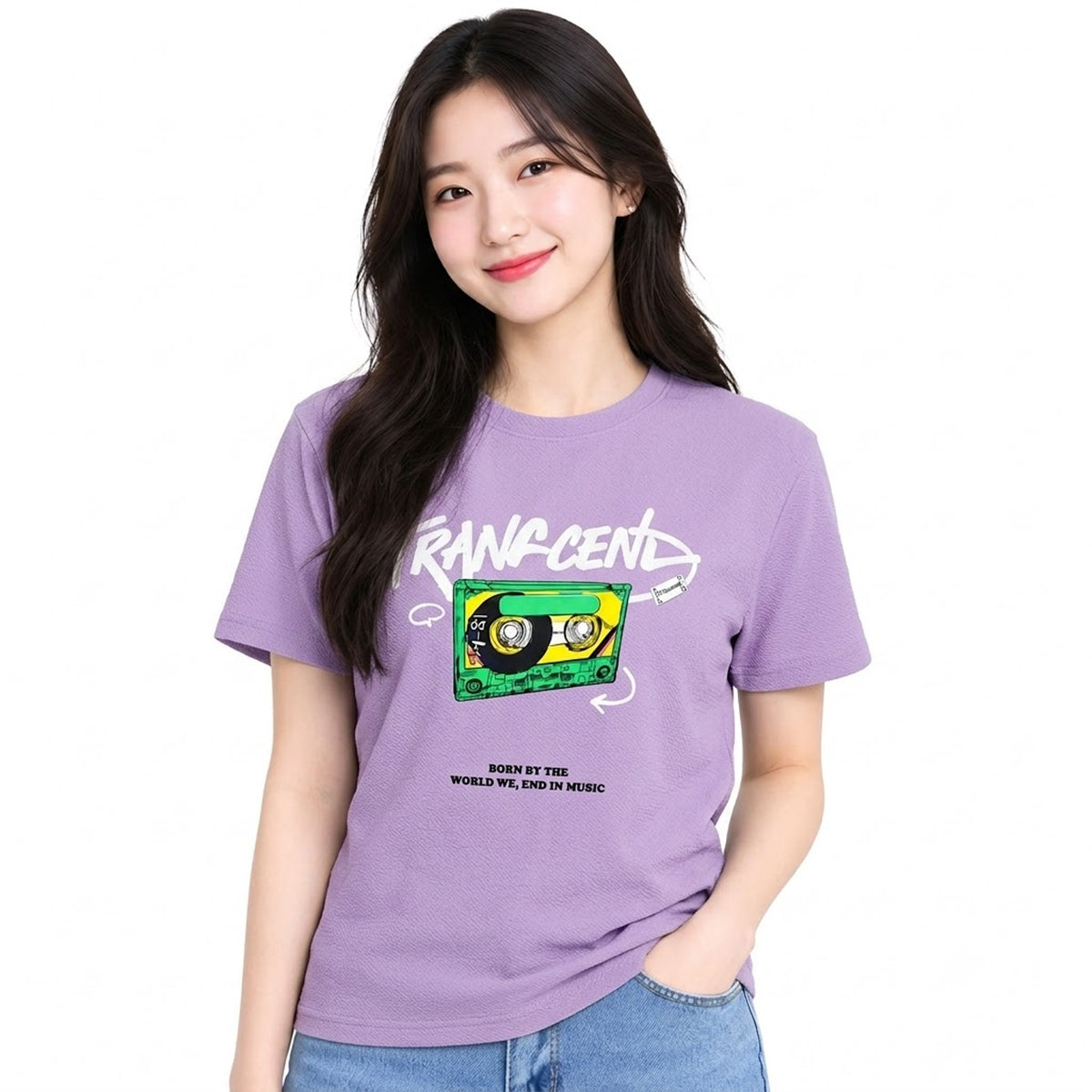 Baggi Lycra Women's Print T-Shirt - #02