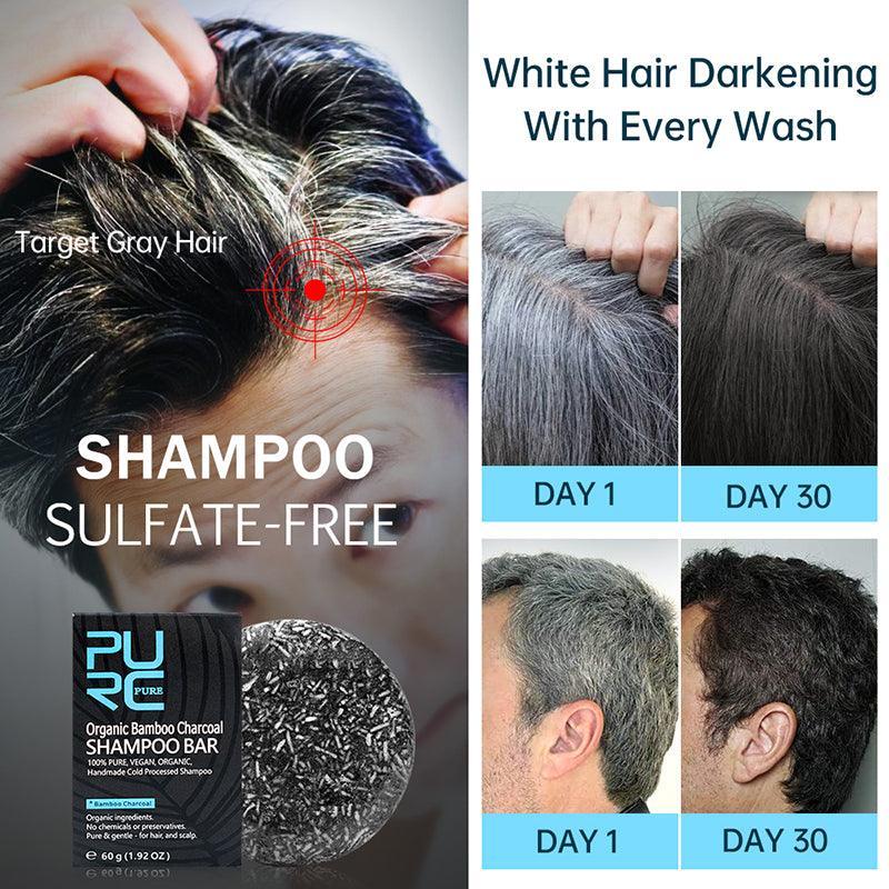 Pure Hair Darkening Shampoo Soap Bar - 60g - Pinoyhyper