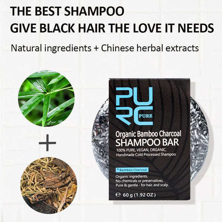 Pure Hair Darkening Shampoo Soap Bar - 60g - Pinoyhyper