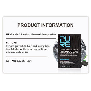 Pure Hair Darkening Shampoo Soap Bar - 60g - Pinoyhyper