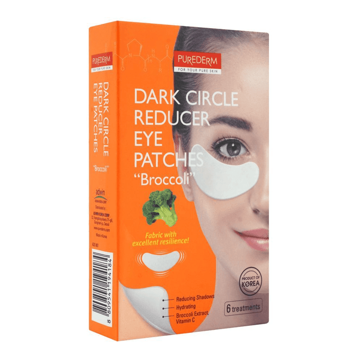 Purederm Dark Circle Reducer Eye Patches (Broccoli) - 6 Strips - Pinoyhyper