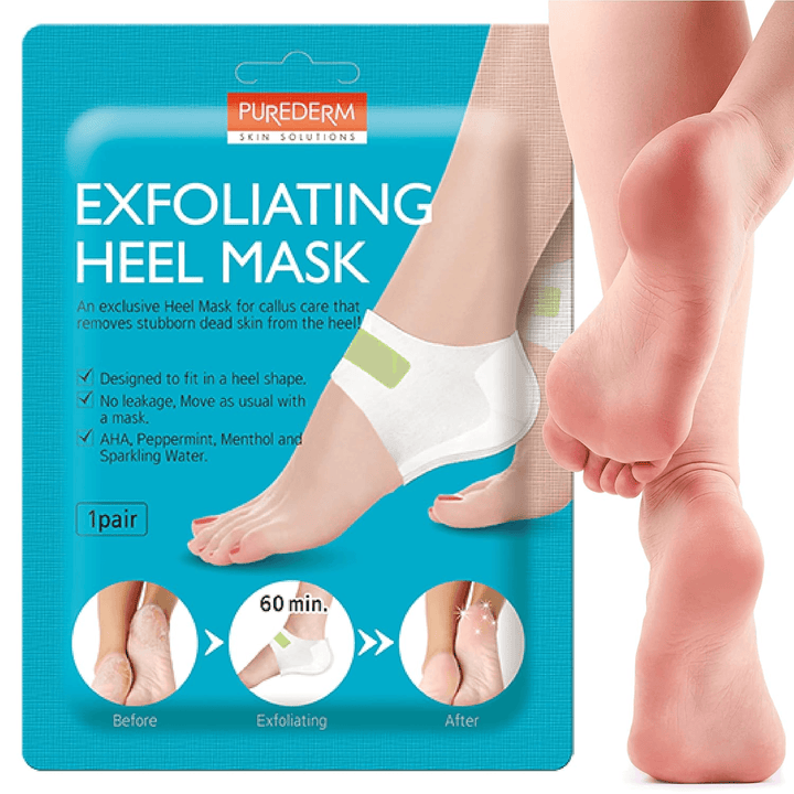 Purederm Exfoliating Heel Mask - 1 Pair - Pinoyhyper