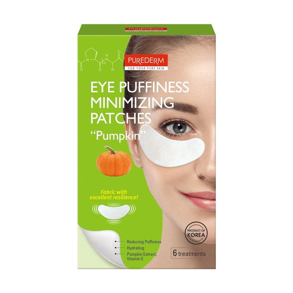 Purederm Eye Puffiness Minimizing Patches (Pumpkin) - 6 Strips - Pinoyhyper