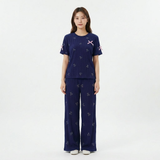 Women’s Stone Work Pajama 2pcs Set - KR032