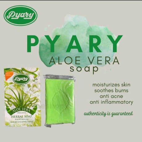 Pyary Aloe Vera Herbal Soap - 75g - Pinoyhyper