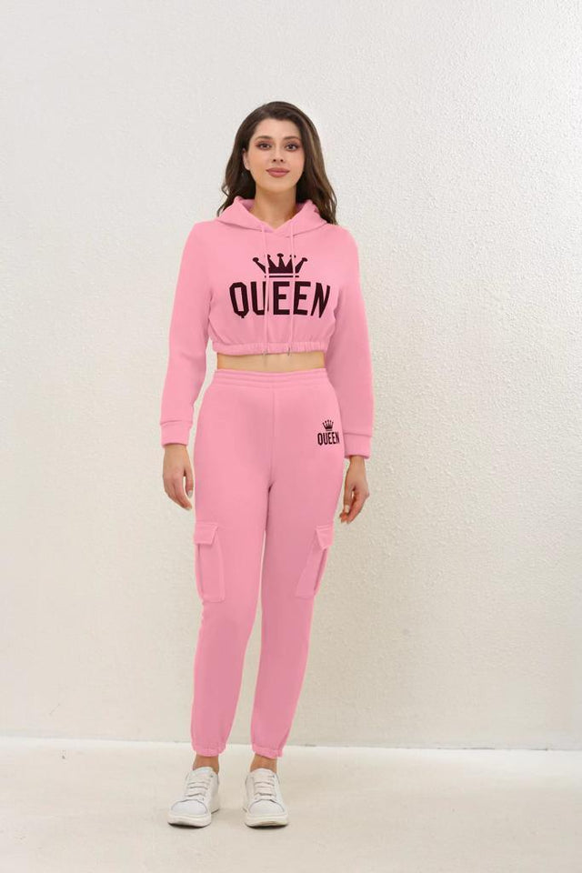 Queen Track Suit Women Tracksuit - 2070 - Pinoyhyper