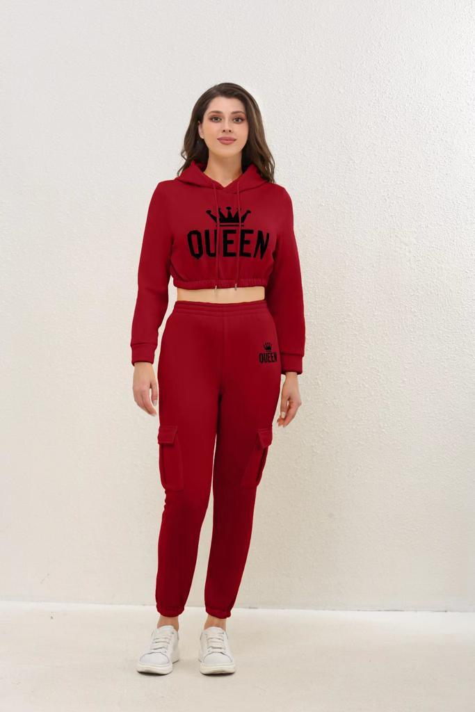 Queen Track Suit Women Tracksuit - 2070 - Pinoyhyper