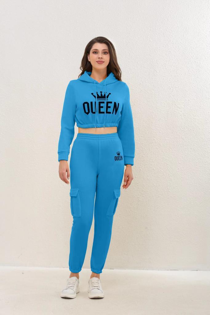 Queen Track Suit Women Tracksuit - 2070 - Pinoyhyper