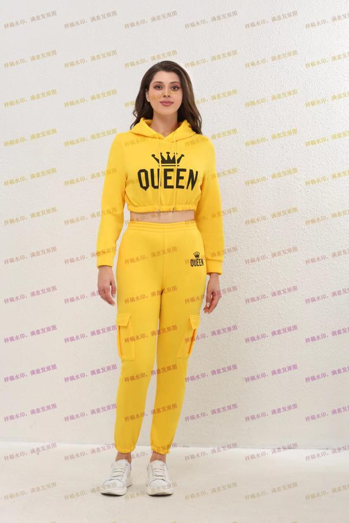 Queen Track Suit Women Tracksuit - 2070 - Pinoyhyper