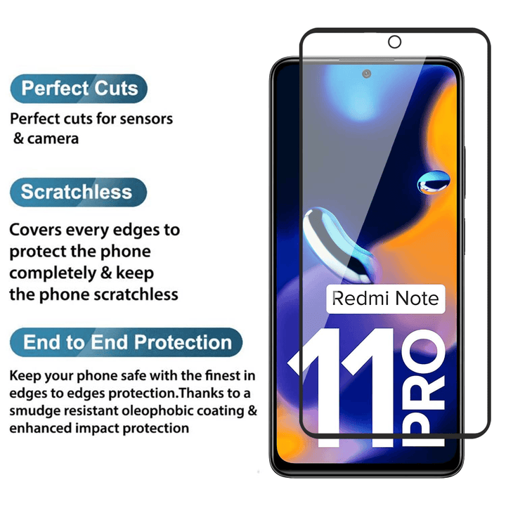 Redmi Note 11 Pro 5G HD Original Temper Glass - Pinoyhyper