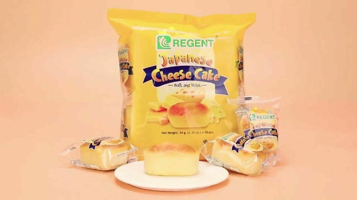 Regent Japanese Cheese Cake 10x34g - Pinoyhyper