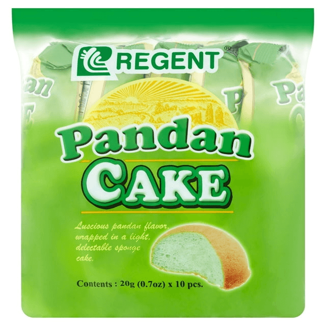 Regent Pandan Cake - 20g x 10 Pcs - Pinoyhyper