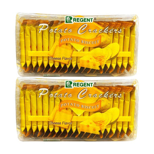 Regent Potato Crackers Biscuits Cheese Flavor - 200g (1+1) Offer - Pinoyhyper