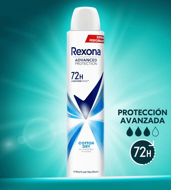 Rexona Cotton Dry Deodorant 72H - 200ml - Pinoyhyper
