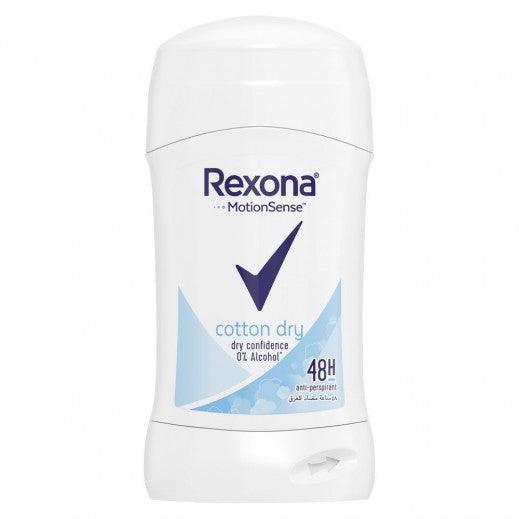 Rexona Cotton Dry Women Deodorant Stick 48h- 40g - Pinoyhyper