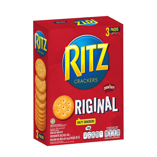 Ritz Original Sea Salted Crackers 3 Packs - 300g - Pinoyhyper