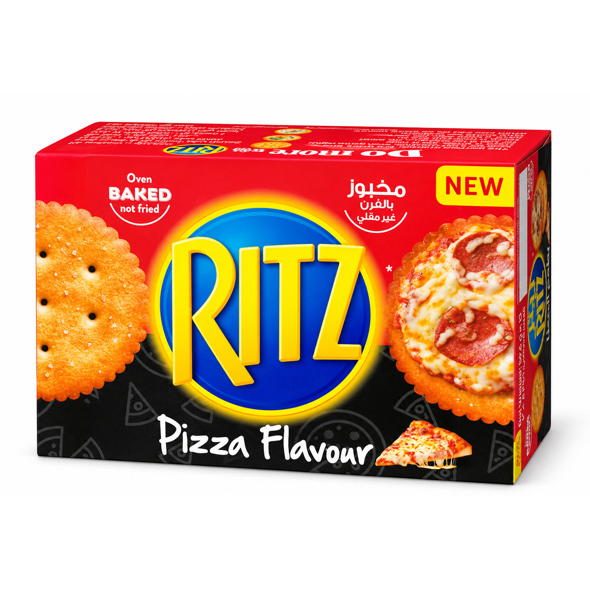 Ritz Pizza Flavour Baked Biscuits - 12 x 39.6g