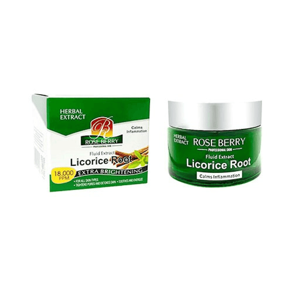 Rose Berry Fluid Extract Licorice Root Skin Toning Cream - 50g - Pinoyhyper