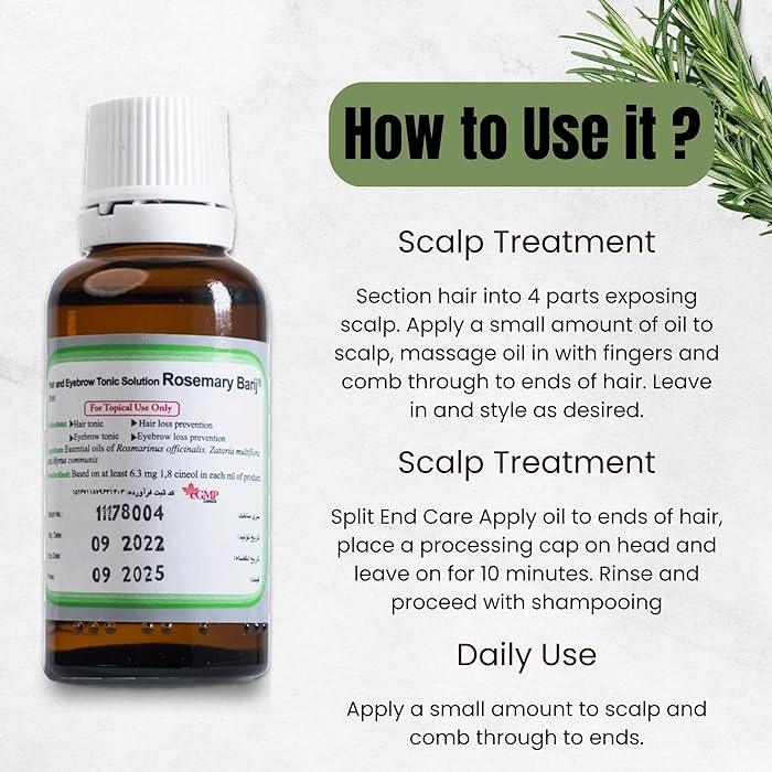 Rosemary Oil for Hair Growth - Rosemary Barij - Pinoyhyper