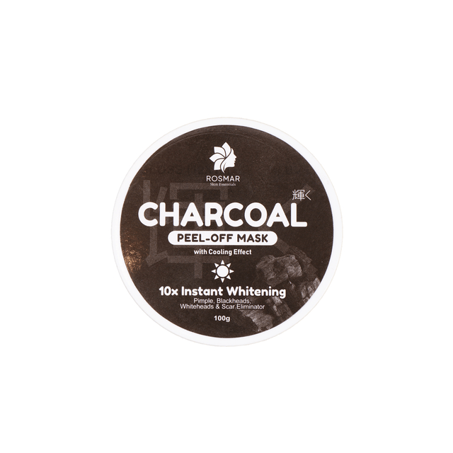 Rosmar Charcoal Peel Off Mask With Cooling Effect - 100g - Pinoyhyper