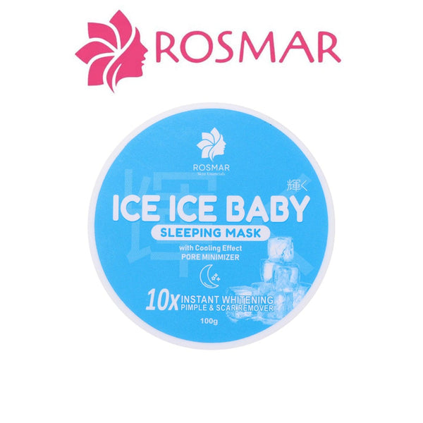 Rosmar Ice Baby Skin Whitening Sleeping Mask - 100g - Pinoyhyper