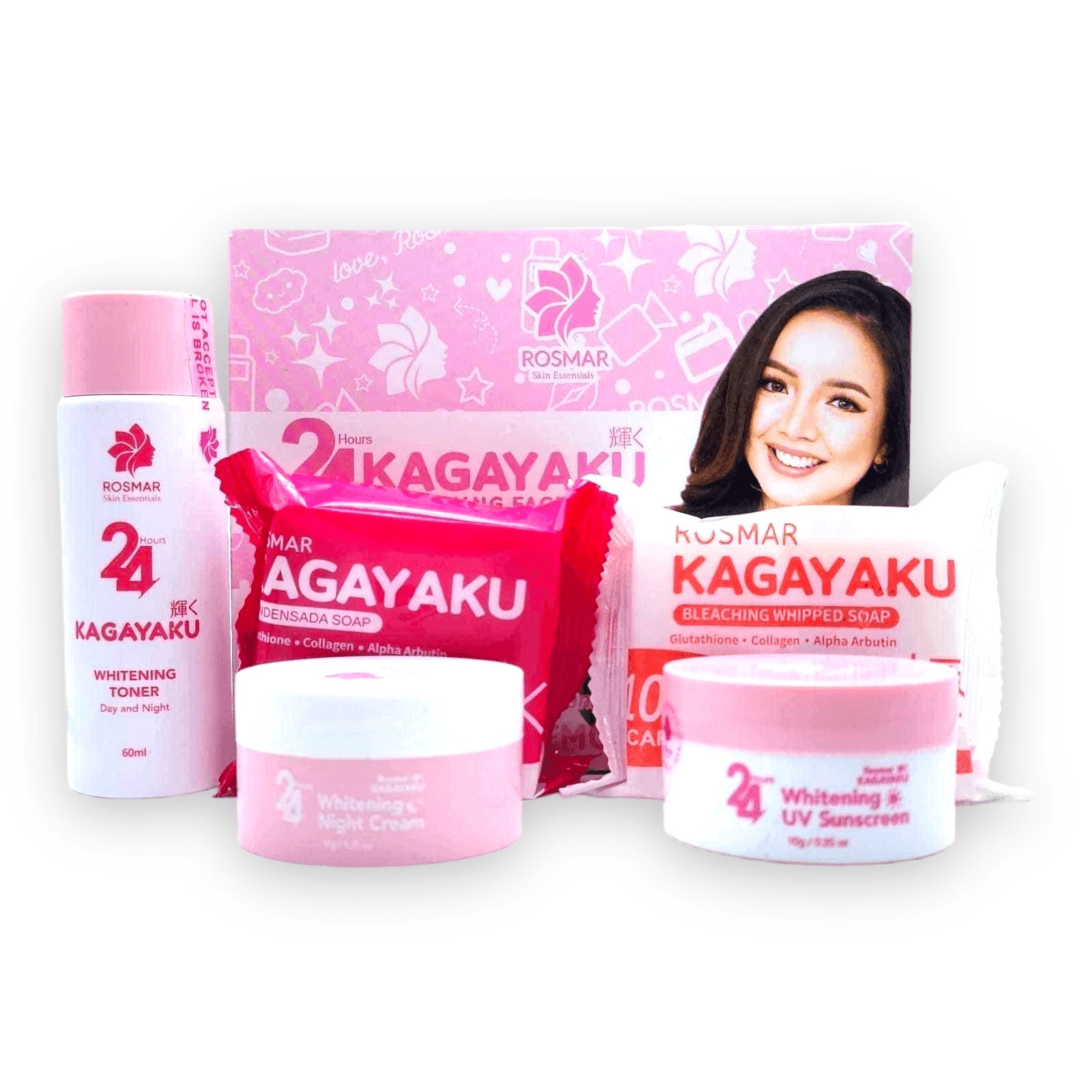 Rosmar Kagayaku Whitening Facial Set - Pinoyhyper