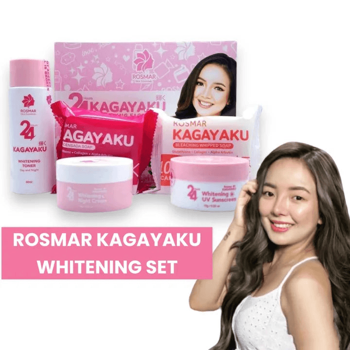 Rosmar Kagayaku Whitening Facial Set - Pinoyhyper