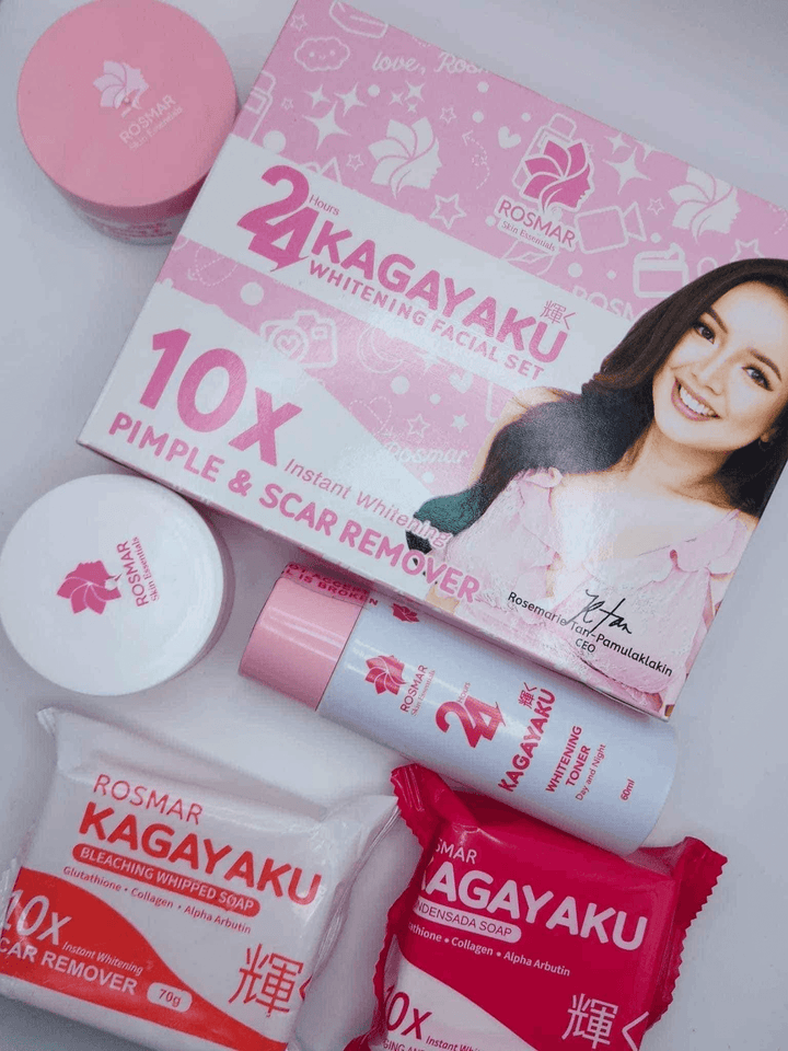 Rosmar Kagayaku Whitening Facial Set - Pinoyhyper