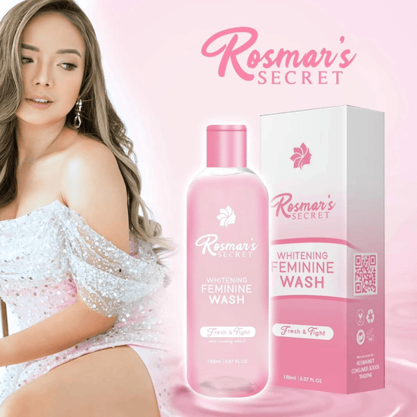 Rosmar Secret Whitening Feminine Wash - 150ml - Pinoyhyper