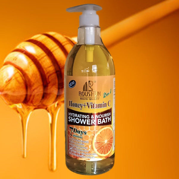 Roushun 2 in 1 Honey + Vitamin C Shower Bath - Pinoyhyper