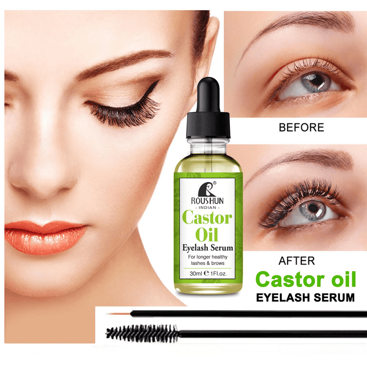 Roushun Castor Oil Eyelash Serum - 30ml - Pinoyhyper